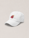 Flower cap by Mojo Circus, embroidered cotton dad cap