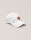 Flower cap by Mojo Circus, adjustable strap with antique buckle