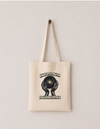 Holding Space cotton tote bag by Mojo Circus, front print