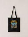 Koh Tao cotton tote bag by Mojo Circus, front print