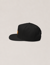 Left side of the Phangan Paradise cap, showing the structured high-profile crown and flat visor.